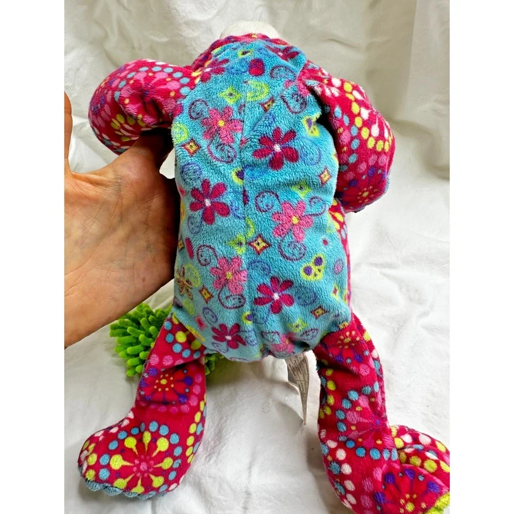 Mary Meyer Kitty Cat Print Pizzazz Raspberry Plush 10